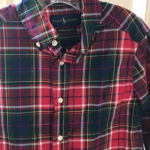 Ralph Lauren plaid button up